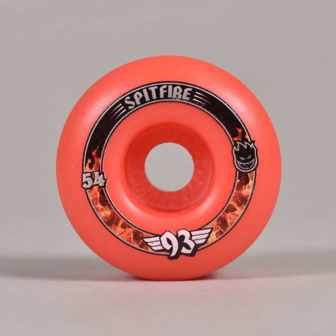 Spitfire Wheels F4 93A Radial (Pink) Skateboard Wheels 54mm
