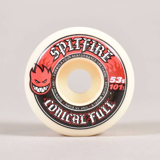 Spitfire Wheels Formula Four Conical Full 101D Skateboard Wheels 53mm