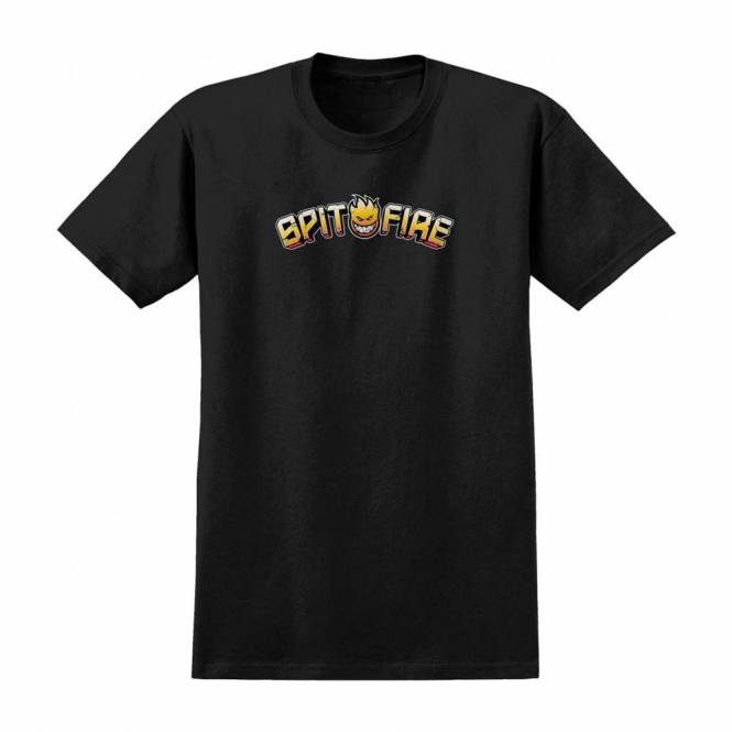 Spitfire Wheels Heatwave Skate T-Shirt - Black