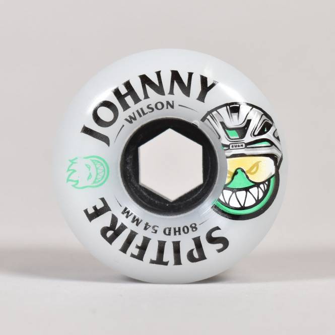 Spitfire Wheels Wilson Burn Squad 80D Conical Full (Clear) Skateboard Wheels 54mm