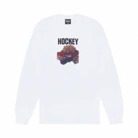 St. Kev Long Sleeve Skate T-Shirt - White