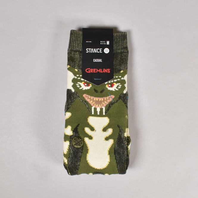Stance Socks Gremlins Crew Socks - Dark Green 