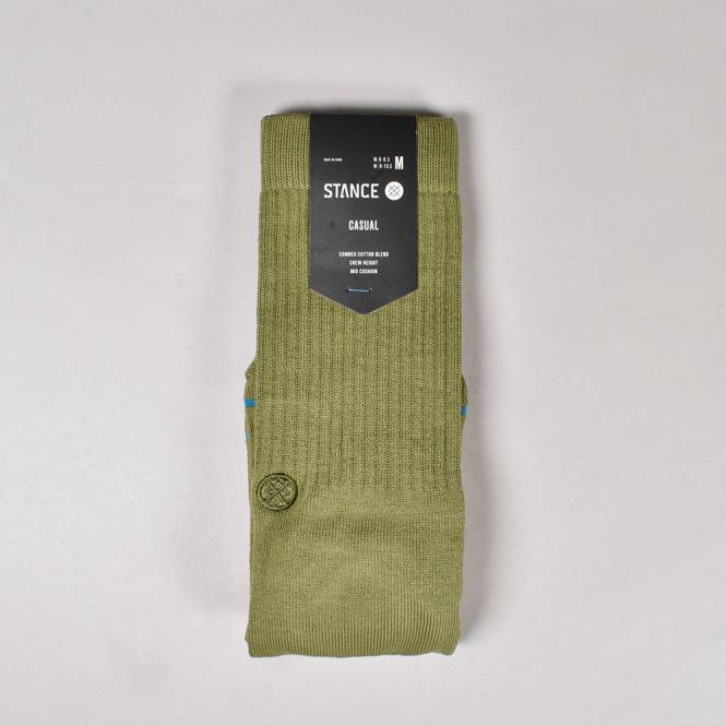 Stance Socks Icon Socks - Olive 
