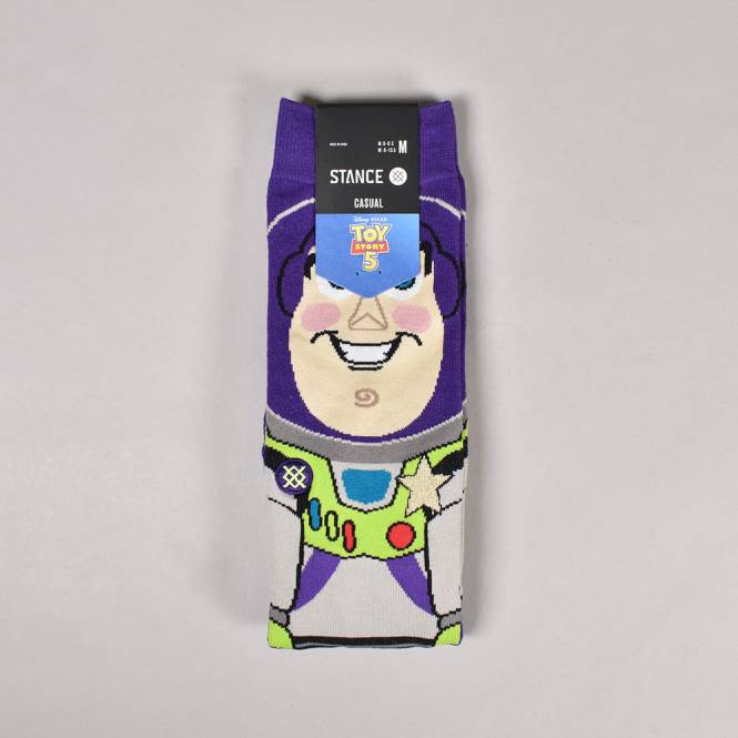 Stance Socks X Toy Story 'Buzz' Crew Socks - Purple