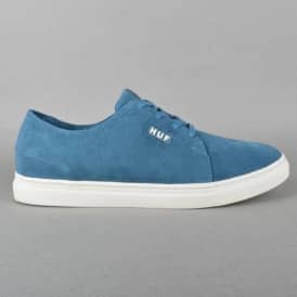 State Skate Shoes - Slate Blue/Bone