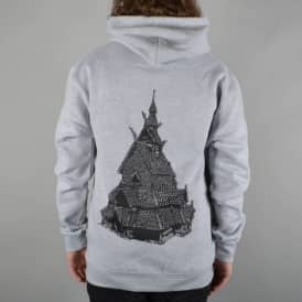 Stave Pullover Hoodie - Heather Grey