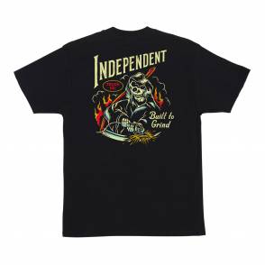 Independent Trucks Fuck Off Skate T-Shirt - Black - SKATE CLOTHING