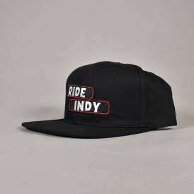 Sticker Slap Snapback Cap - Black 