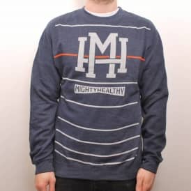 Stripes Crewneck - Navy