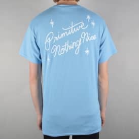 Summer Nights Skate T-Shirt - Powder Blue