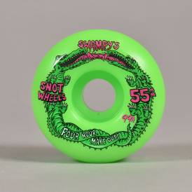 Swampy Four Hour Conical 99A (Neon Green) Skateboard Wheels 55mm