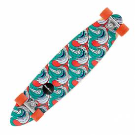 Swift (Orange) Pintail Longboard - 8.5'' x 36''