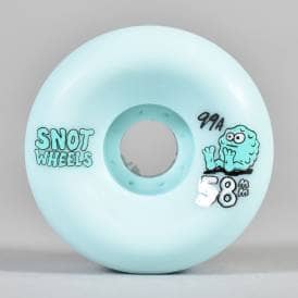 Team 58's 99A Green Skateboard Wheels 58mm