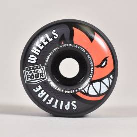 Team Colors Formula Four 99D Radial Full (Black) Skateboard Wheels 58mm