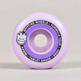 Team Colours F4 99D Tablet (Lavender) Skateboard Wheels 52mm