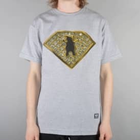 Team Ring Skate T-Shirt - Heather Grey