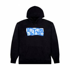 Tear Logo Hood - Black