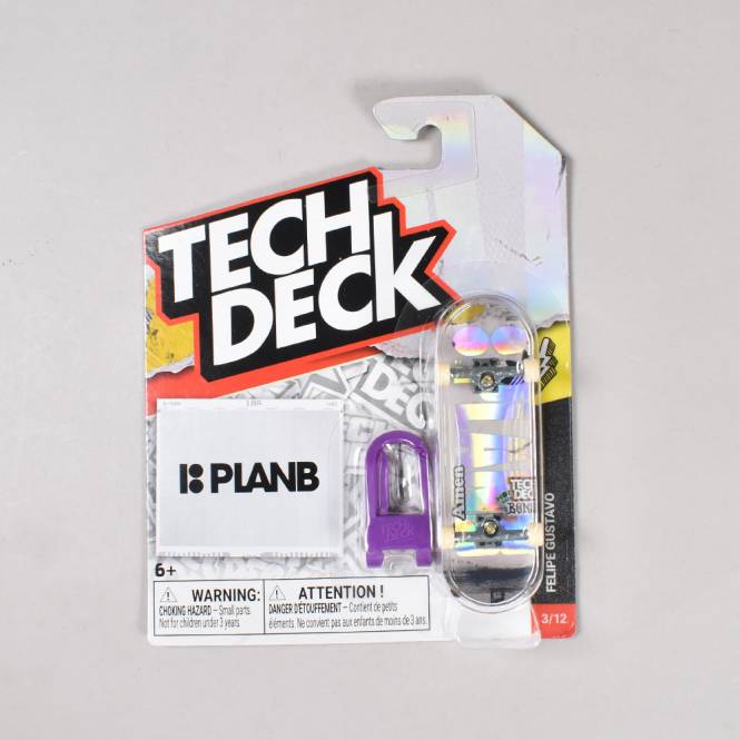 Tech Deck Plan B Gustavo Foil Fingerboard