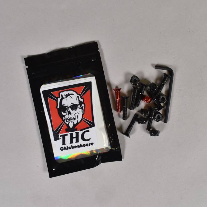 The Hardware Company Chicken Skateboard Bolts 1'' Allen