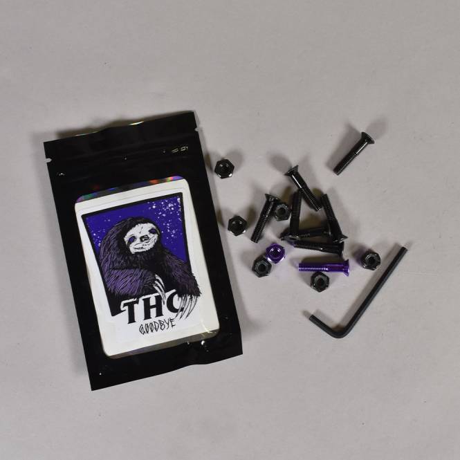 The Hardware Company Goodbye Skateboard Bolts 1'' Allen