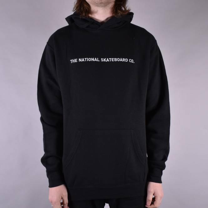 The National Skateboard Co. Classic Pullover Hoodie - Black