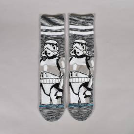 The Storm Trooper Crew Socks - White