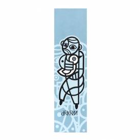 The Thief (Light Blue) Skateboard Griptape - 9'' x 33''