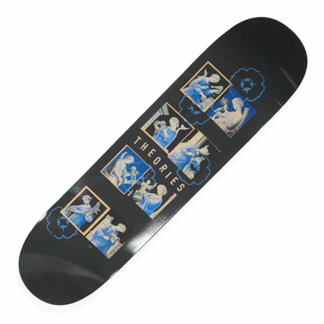 Theories of Atlantis Architects In Blue Skateboard Deck 8.25