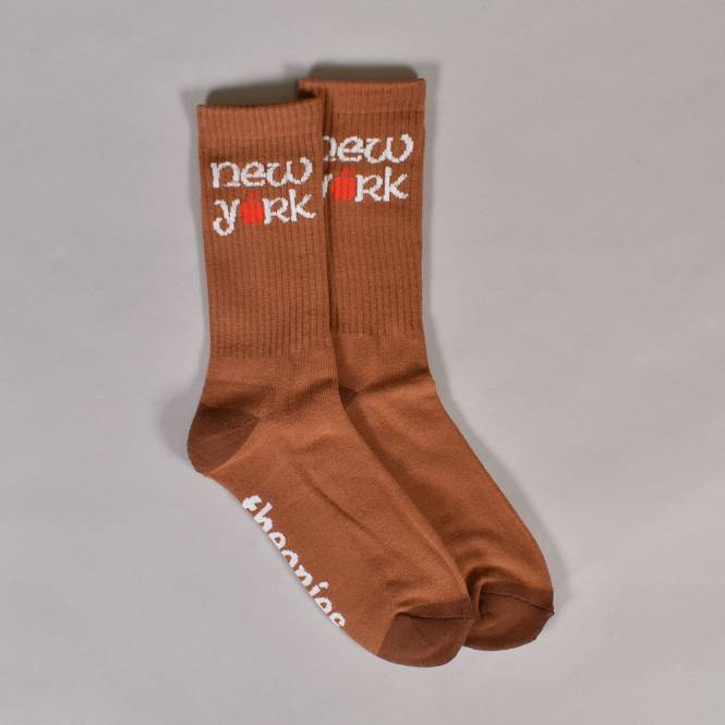 Theories of Atlantis Big Apple Sock - Cinnamon