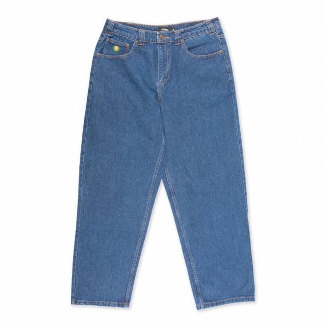 Theories of Atlantis Plaza Jeans - Washed Blue