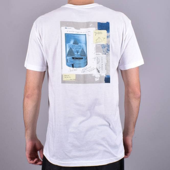 Theories of Atlantis X Isle Theoriosities Skate T-Shirt - White 