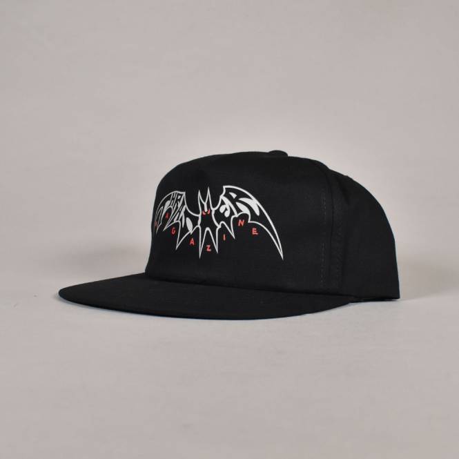 Thrasher Sky Rat By Neckface Snapback Cap - Black