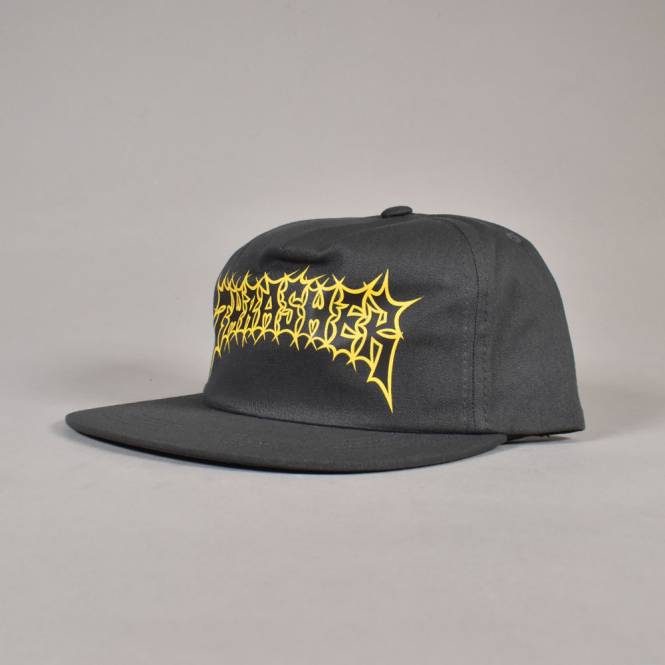 Thrasher Spikey Snapback Cap - Charcoal