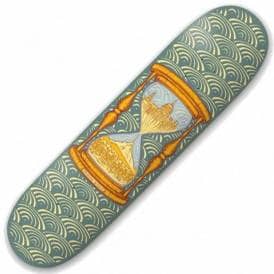 Time Skateboard Deck 8.0''
