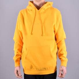 Tonal Embroidered Pullover Hoodie - Gold
