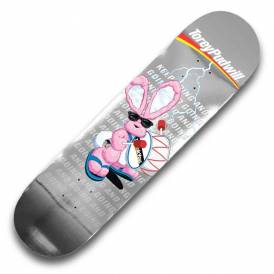Torey Pudwill 'Keep Going' (Silver Foil) Skateboard Deck 8.5"