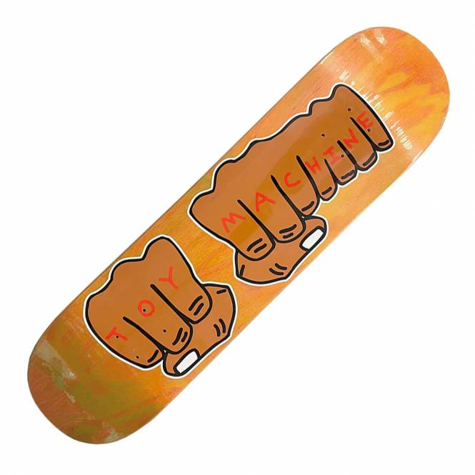 Toy Machine Skateboards Fists Skateboard Deck 8.0''