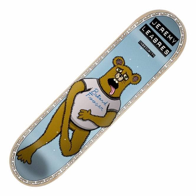 Toy Machine Skateboards Leabres Insecurity Skateboard Deck 8.0''