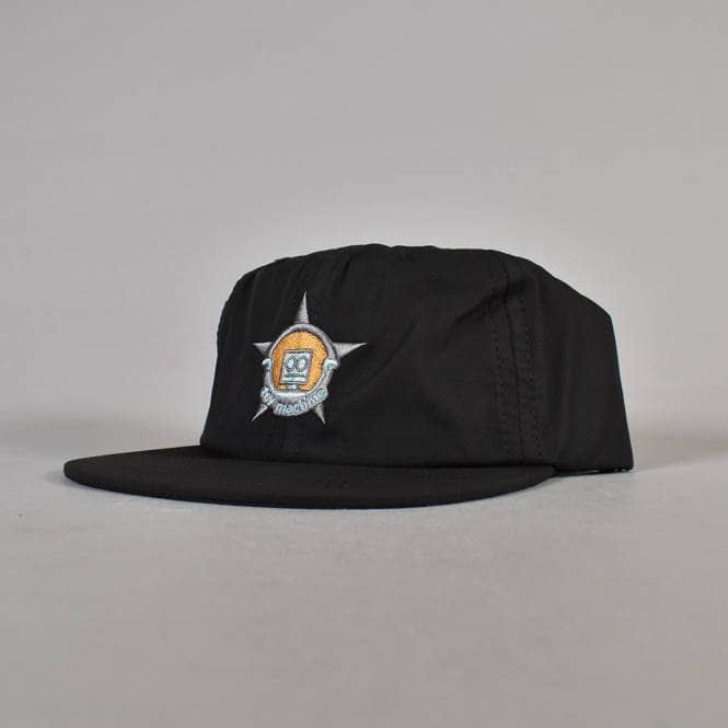 Toy Machine Cap Toy Machine Skateboards Robot Star Snapback Cap - Black - SKATE ...