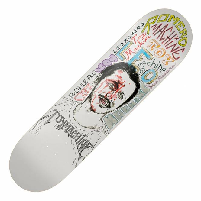 Toy Machine Skateboards Romero Mi Cara Skateboard Deck 8.38''