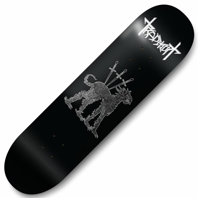 Tradition Skateboards 3 Swords Of Final Vengeance Skateboard Deck 8.38