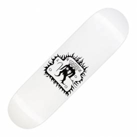 Trespass (White) Skateboard Deck 8.5''