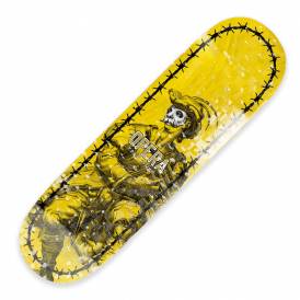 Trey Wood Internalize (Yellow) Skateboard Deck 8.25''