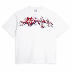 Tribal (Dari) Skate T-Shirt - White