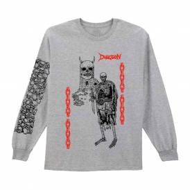 Tyranny Long Sleeve Skate T-Shirt - Grey