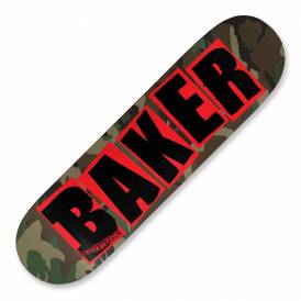 Tyson Peterson Brand Logo Camo Skateboard Deck 8.25''