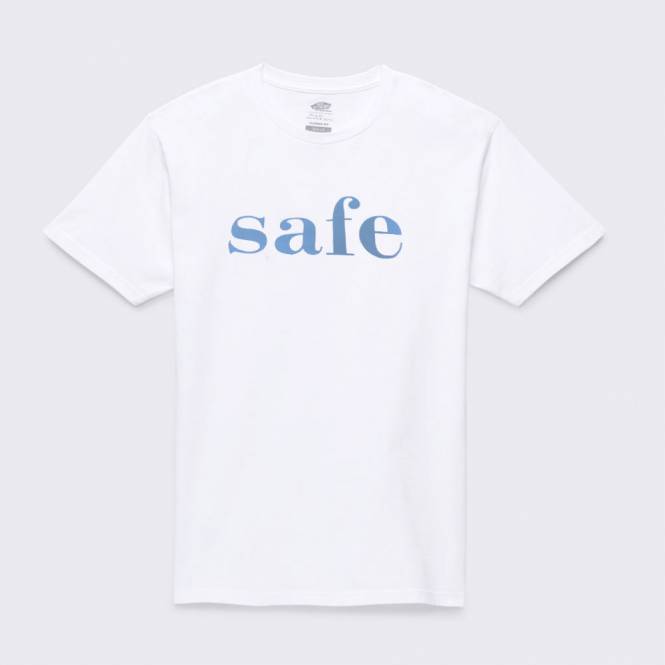 Vans Safe Low Skate T-Shirt - White