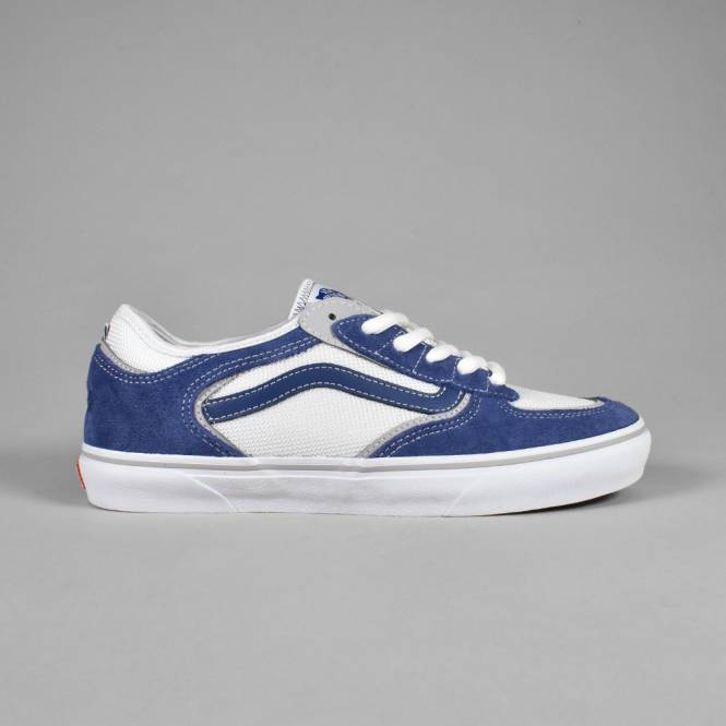 Vans Skate Rowley Skate Shoes - True Navy/White