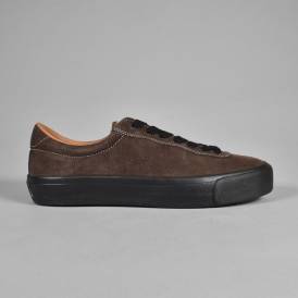 VM001 Suede Lo Skate Shoes - Deep Brown/Black
