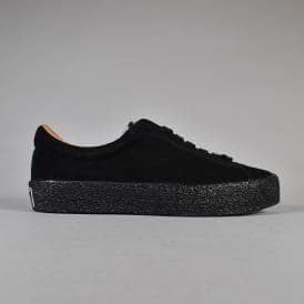 VM002 Suede Lo Skate Shoes - Black/Black